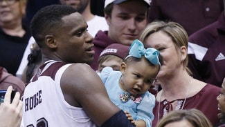 Next Story Image: House leading the party at Texas A&M into Sweet 16
